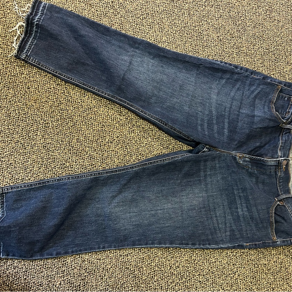Old Navy Relaxed Fit Dark Blue Jeans